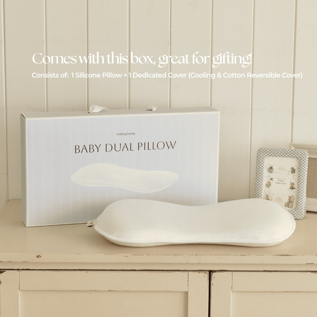Baby Breathable Pillow with Reversible Cover | Up to 24 Months