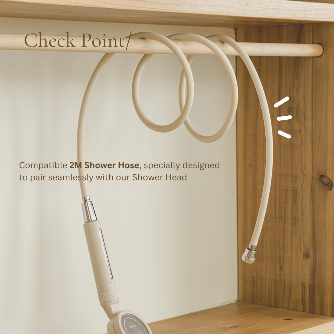 Newborn Shower Head W/ Dual Filter system | 100% Chlorine Removal | BPA-Free