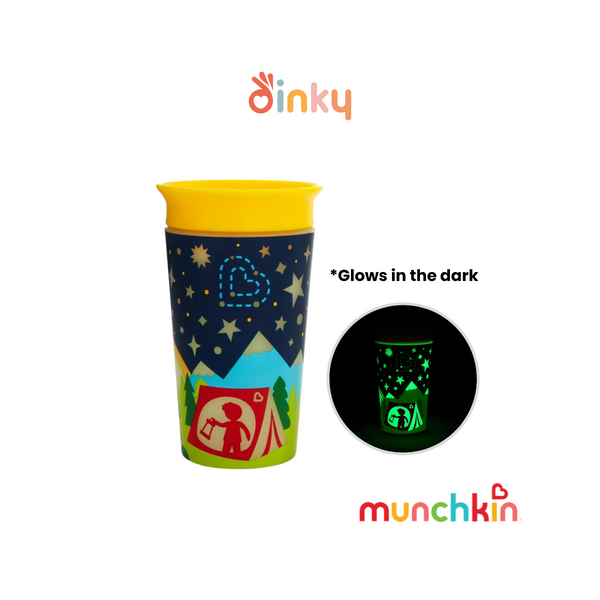 Munchkin - Miracle® 360° Glow In The Dark Cup | WildLove Series 9oz