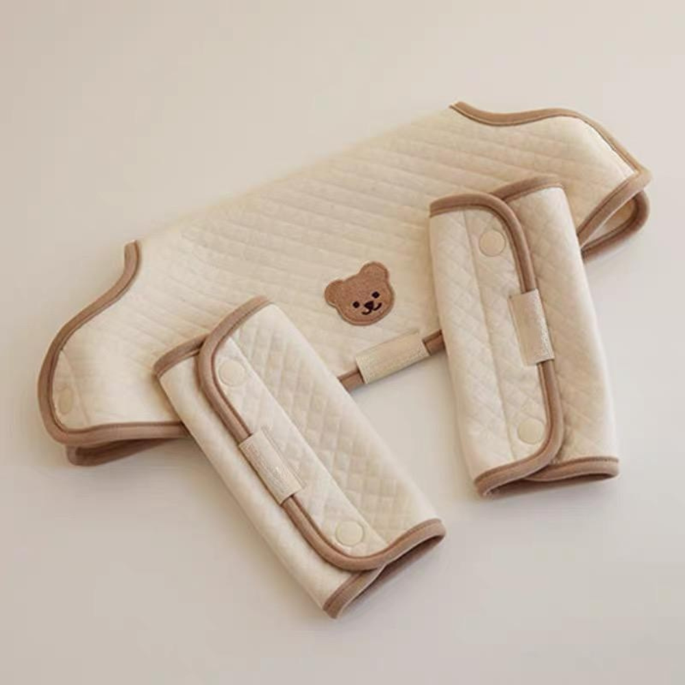 Baby Carrier Drool / Teething Bibs | Soft Cotton