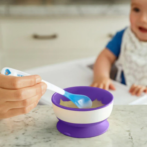 Munchkin - Infant Spoons Series | White Hot Spoon | Soft Tips | BPA Free