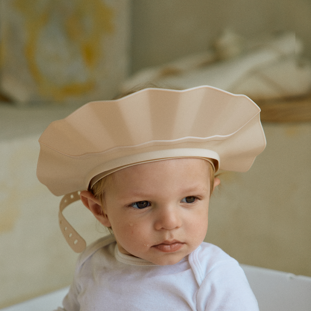 Korea Toddler Shower Cap/Bathing Cap/Bathing Protection Adjustable | KC Safety Certified