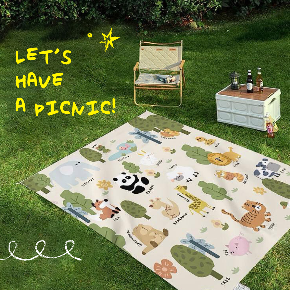 Portable Waterproof Picnic Mat | Lightweight & Easy to Carry | Outdoor Camping