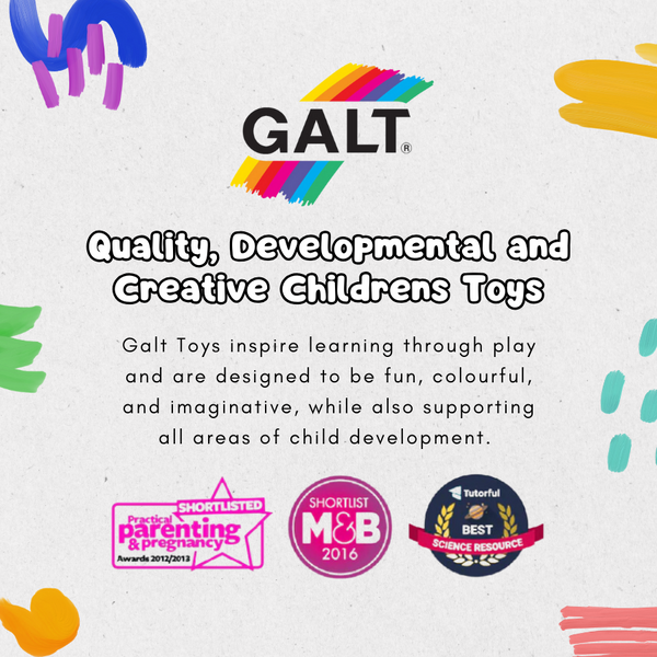 Galt Toys -  Reusable Water Magic Coloring Book for 18M+ to 3Y+