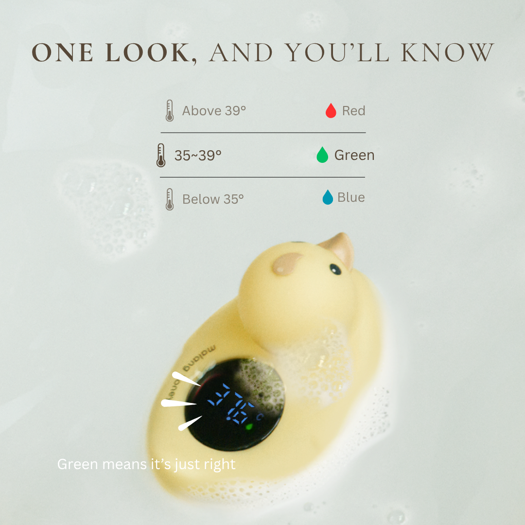 Baby Bath Duck Thermometer – Digital Temperature Sensor Toy