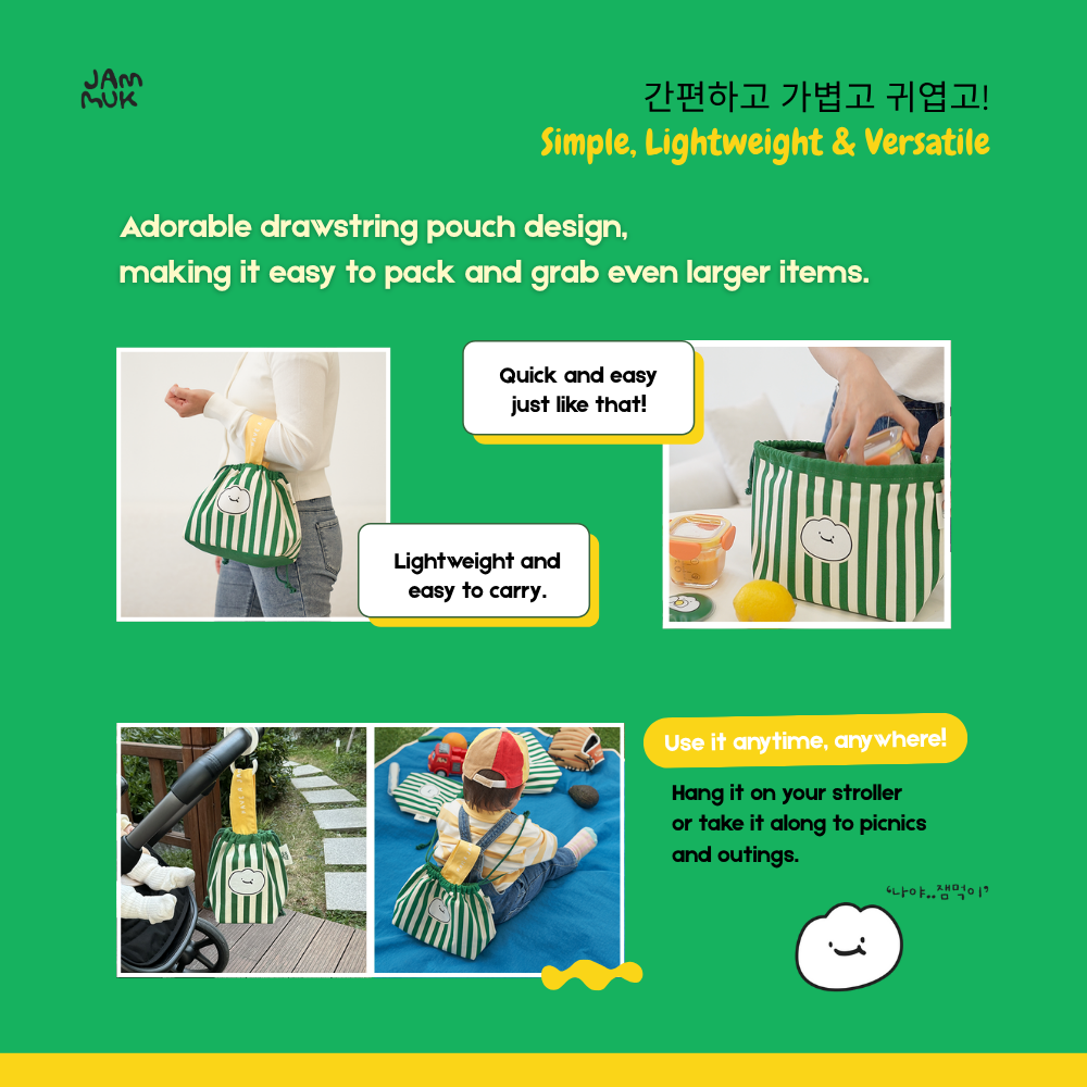 Food Insulated Cooler Bag with Ice Hot Gel Pack