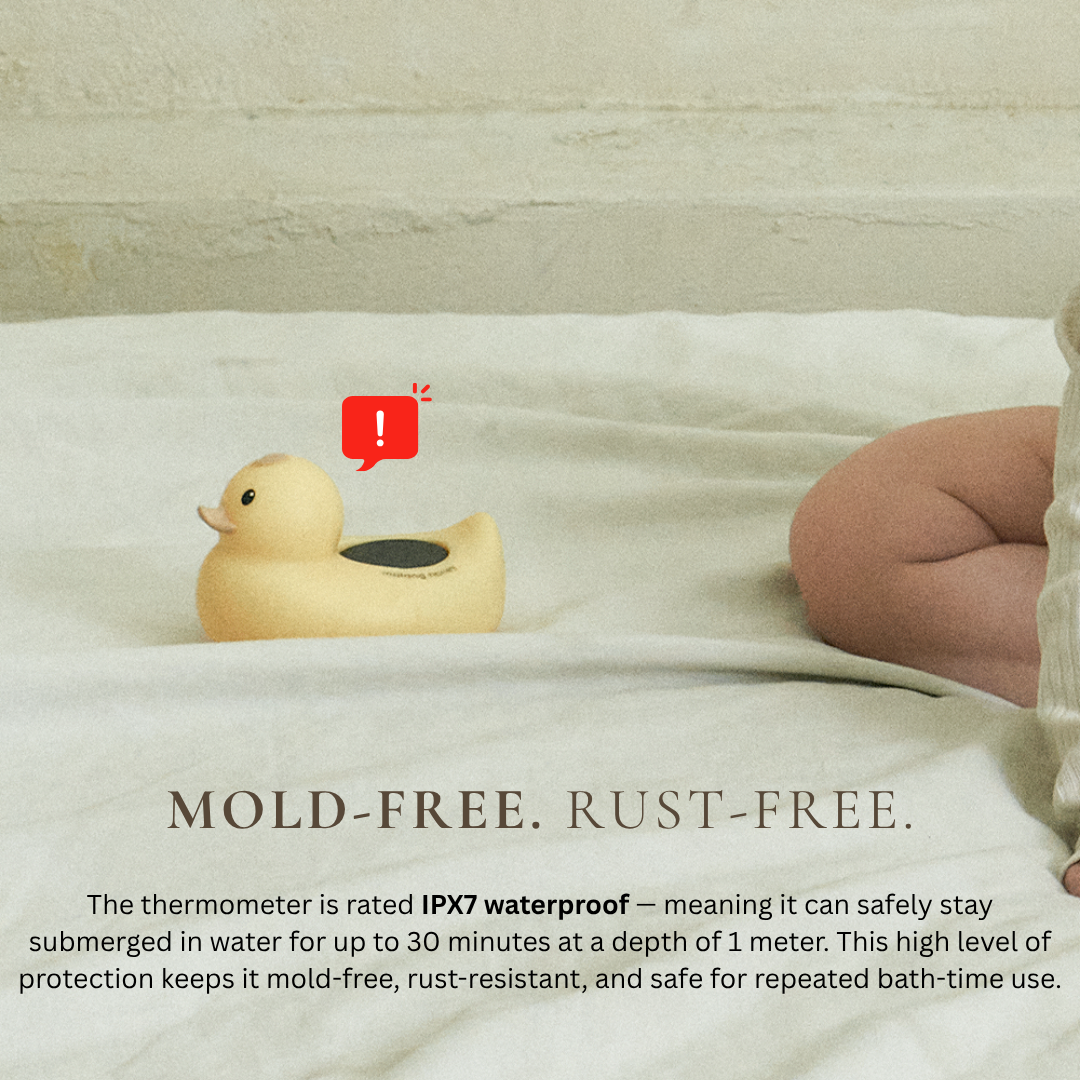 Baby Bath Duck Thermometer – Digital Temperature Sensor Toy