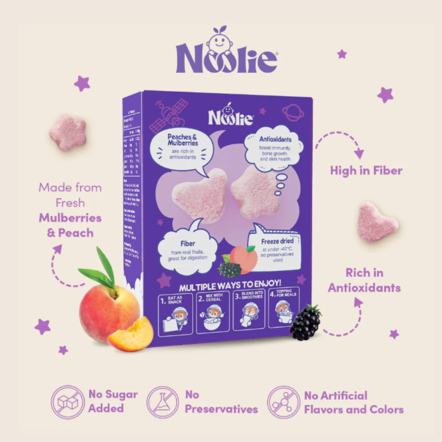 Mighty Melts for 6M+ / Probiotic Bites for 12M+ | Packed with antioxidants / Helps in constipation | Halal