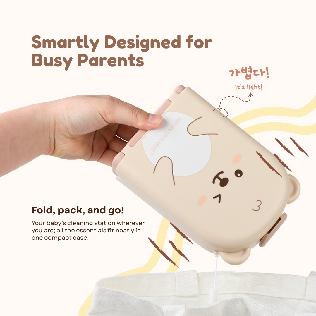 Travel Bottle Brush Set | Bottle Cleaning | Portable | Travel Easy