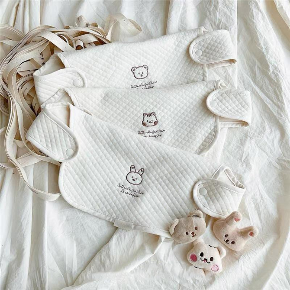 Baby Carrier Drool / Teething Bibs | Soft Cotton