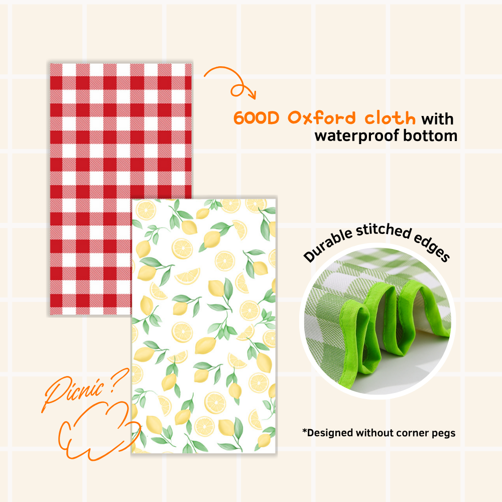 Portable Waterproof Picnic Mat | Lightweight & Easy to Carry | Outdoor Camping