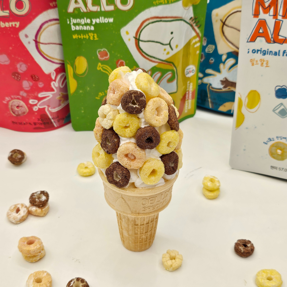 Organic Brown Rice Cereal Rings 30g | Non Fried | No Artificial Additives for 12m+