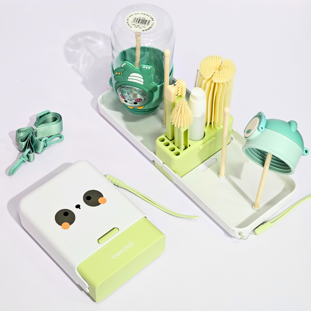 Travel Bottle Brush Kit / Portable Cleaning