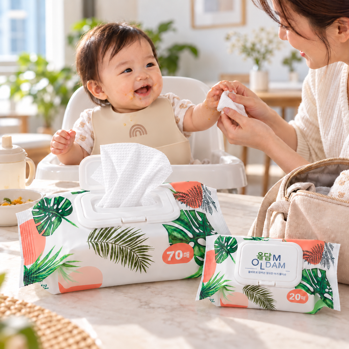 Big & Mini Oldam Wipes