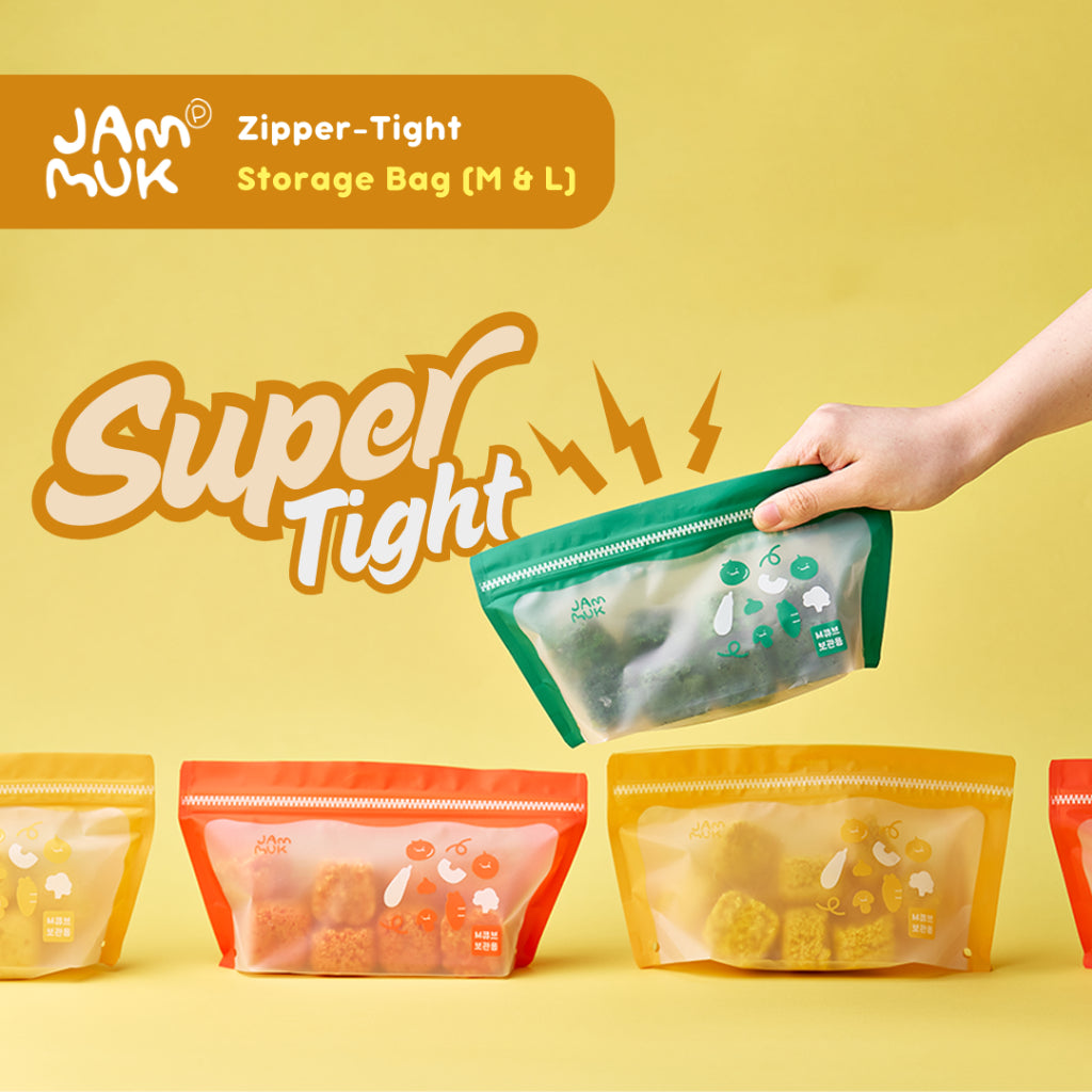 Baby Food Storage Zipper Bag | Double Sealed | Keep Food Fresh | Hygiene | 700ml/1500ml