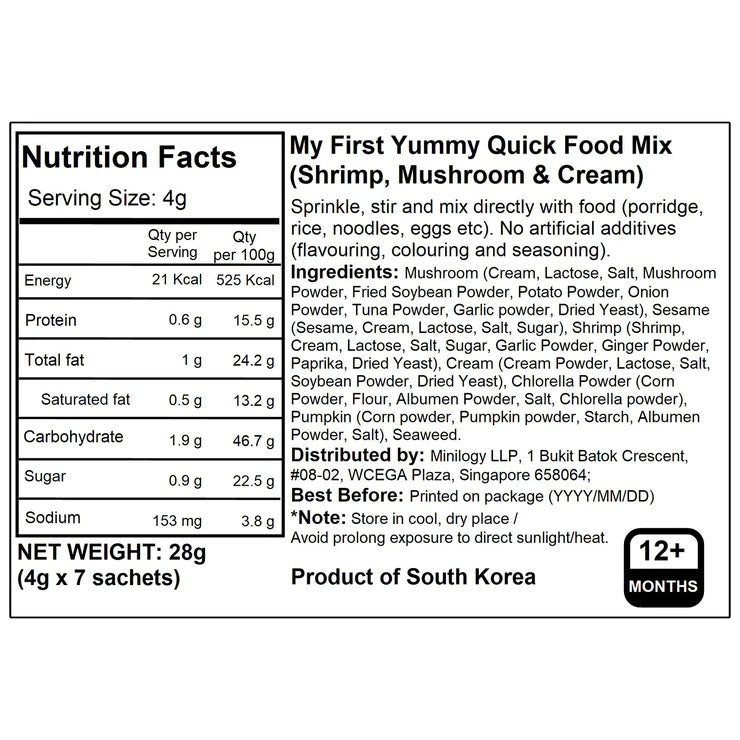 My First Yummy Quick Food Mix