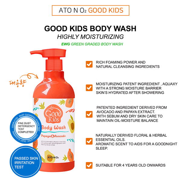 ATONO2 Good Kids Body Wash