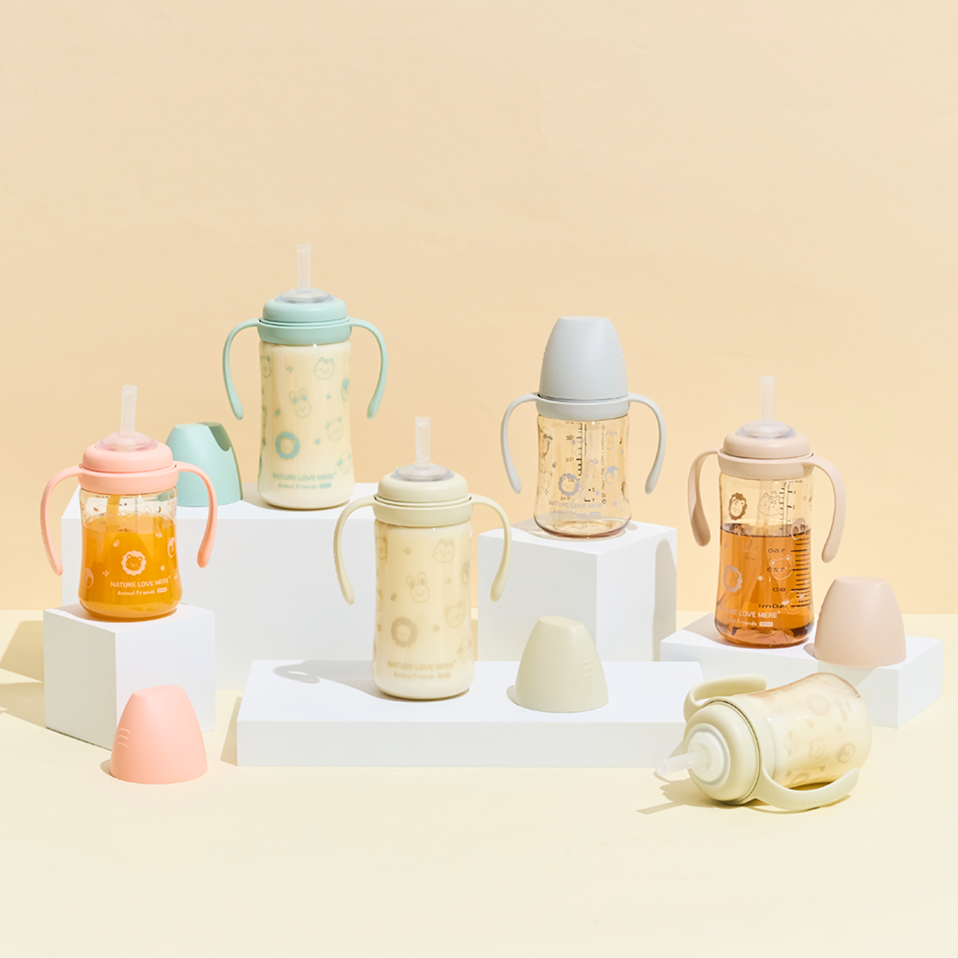 Anti-Leak Lightweight Straw Bottle | Daily Sip Companion | Easy to Clean