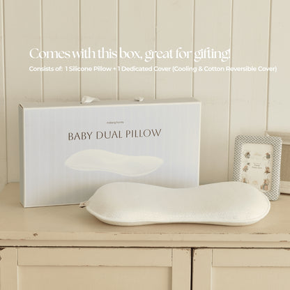 Baby Breathable Pillow with Reversible Cover | Up to 24 Months