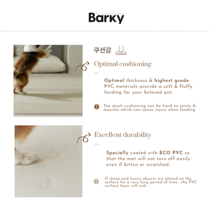 Korea Premium Pet Anti Slip Mat | For Grip , Comfort & Safety