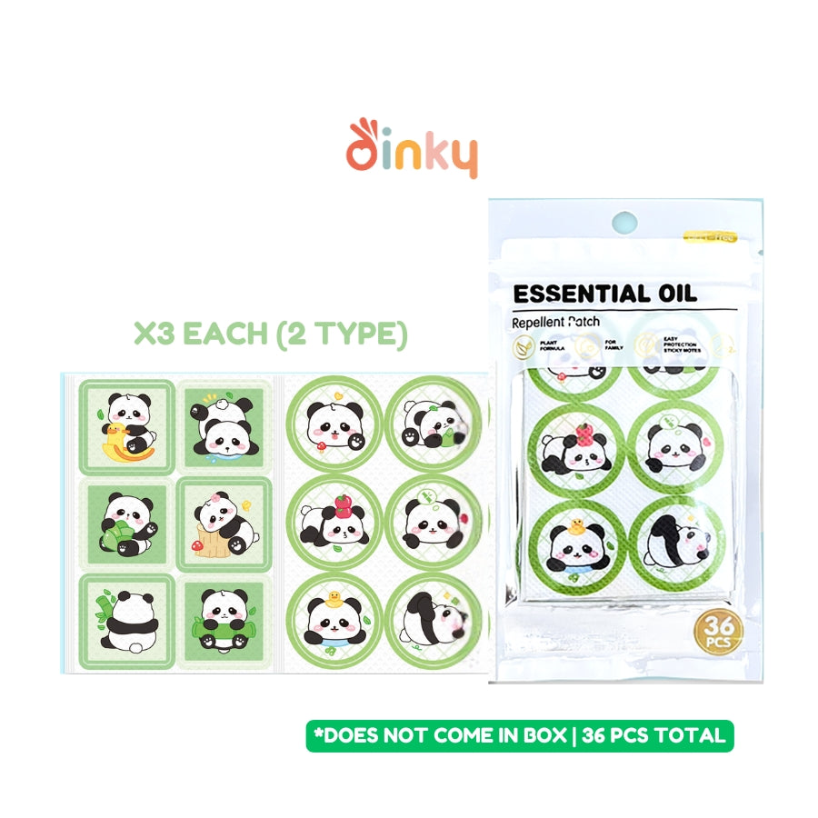 *NEW* Deet-Free Mosquito Patches - Natural Repellent (36/60 pcs pack)