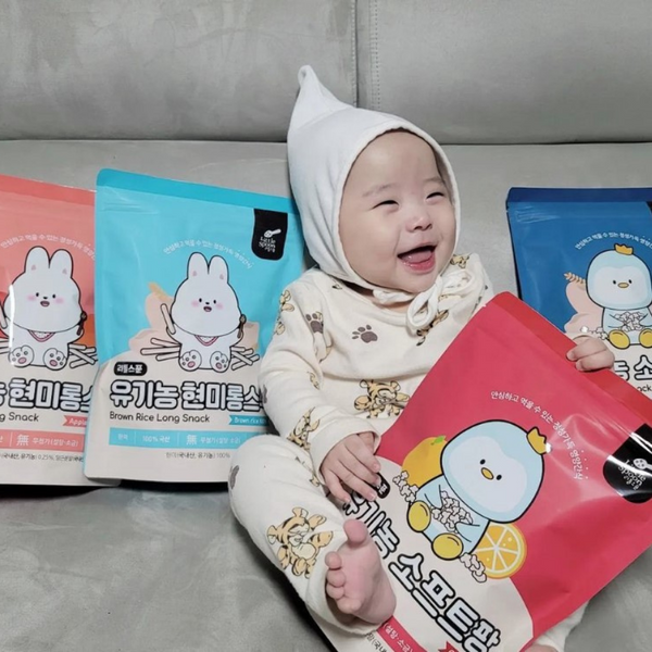 Little Spoon - Korea Organic Brown Rice Soft Puff & Jumbo Sticks