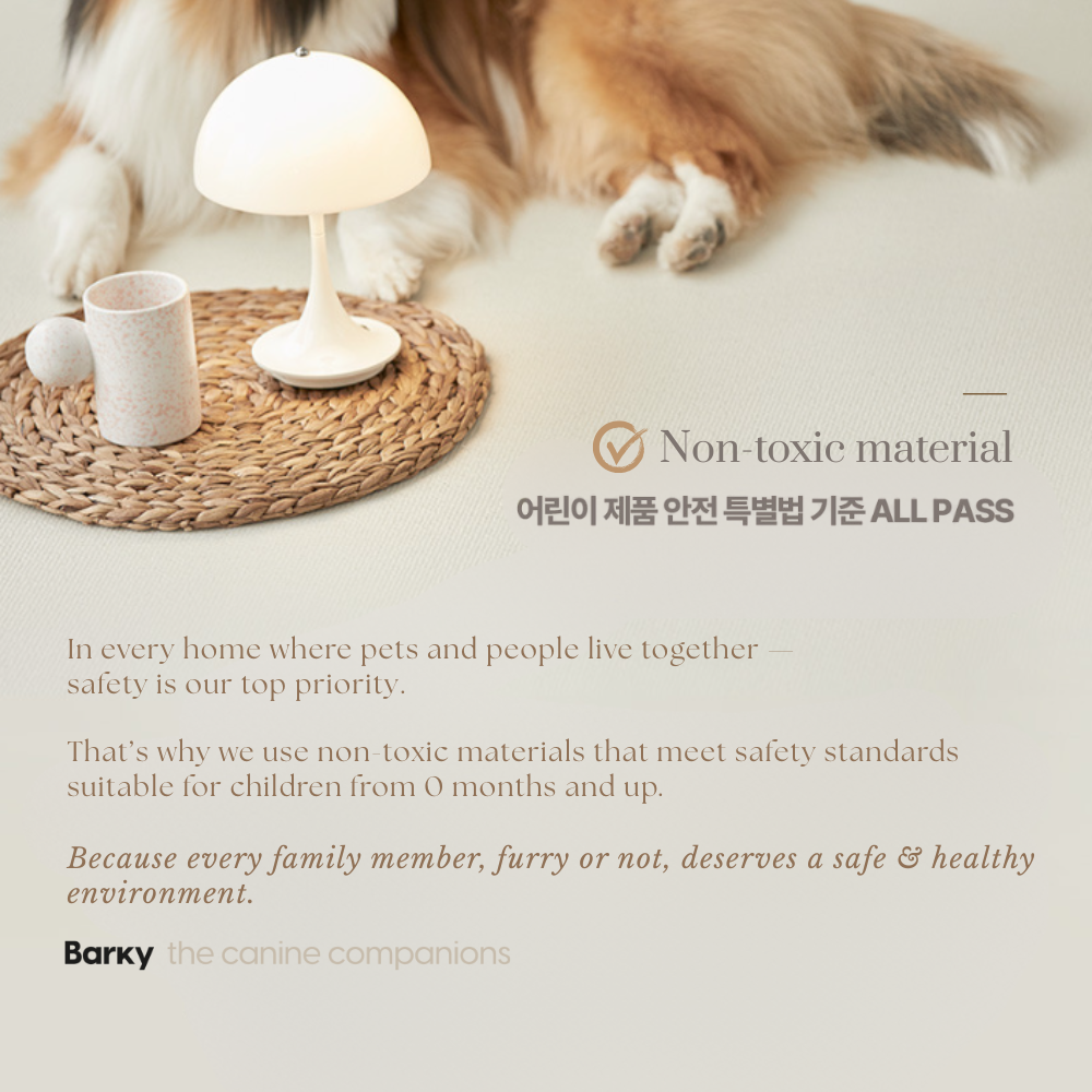 Korea Premium Pet Anti Slip Mat | For Grip , Comfort & Safety