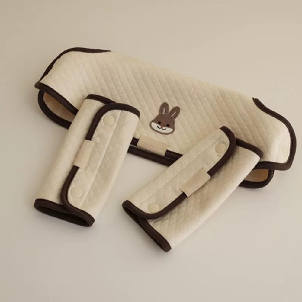 Baby Carrier Drool / Teething Bibs | Soft Cotton