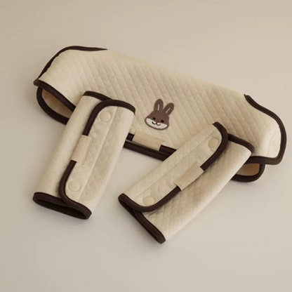 Baby Carrier Drool / Teething Bibs | Soft Cotton