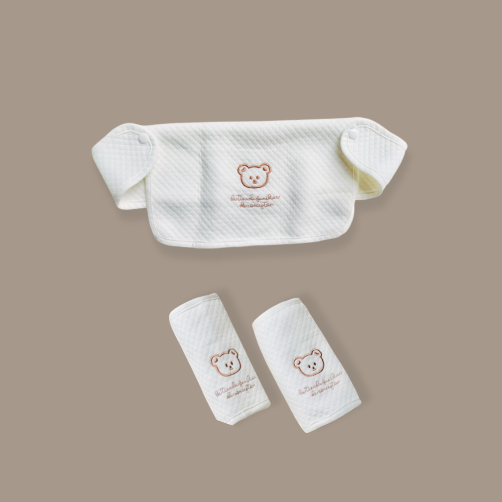 Baby Carrier Drool / Teething Bibs | Soft Cotton