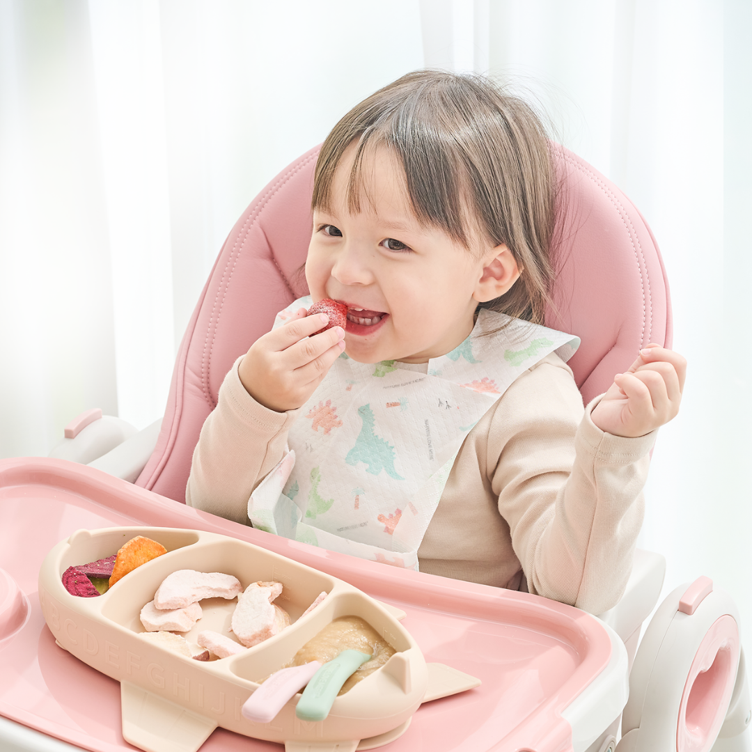 Animal & Alphabet Pattern Disposable Bibs