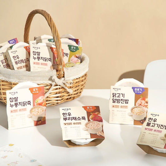 Autentic Korean Nutritional Ready to Eat Baby Porridge | For baby weaning and toddlers