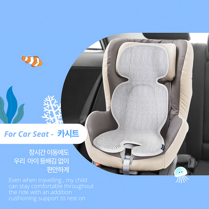 Nature Love Mere 3D Air Mesh Organic Cool Liner for Stroller / Car Seat / High Chair