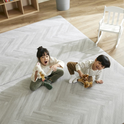 [HERRING WOOD] Korea Factory Playmat - 1.5cm, Anti-Slip, Waterproof, PVC, Toddler Safe (Copy)