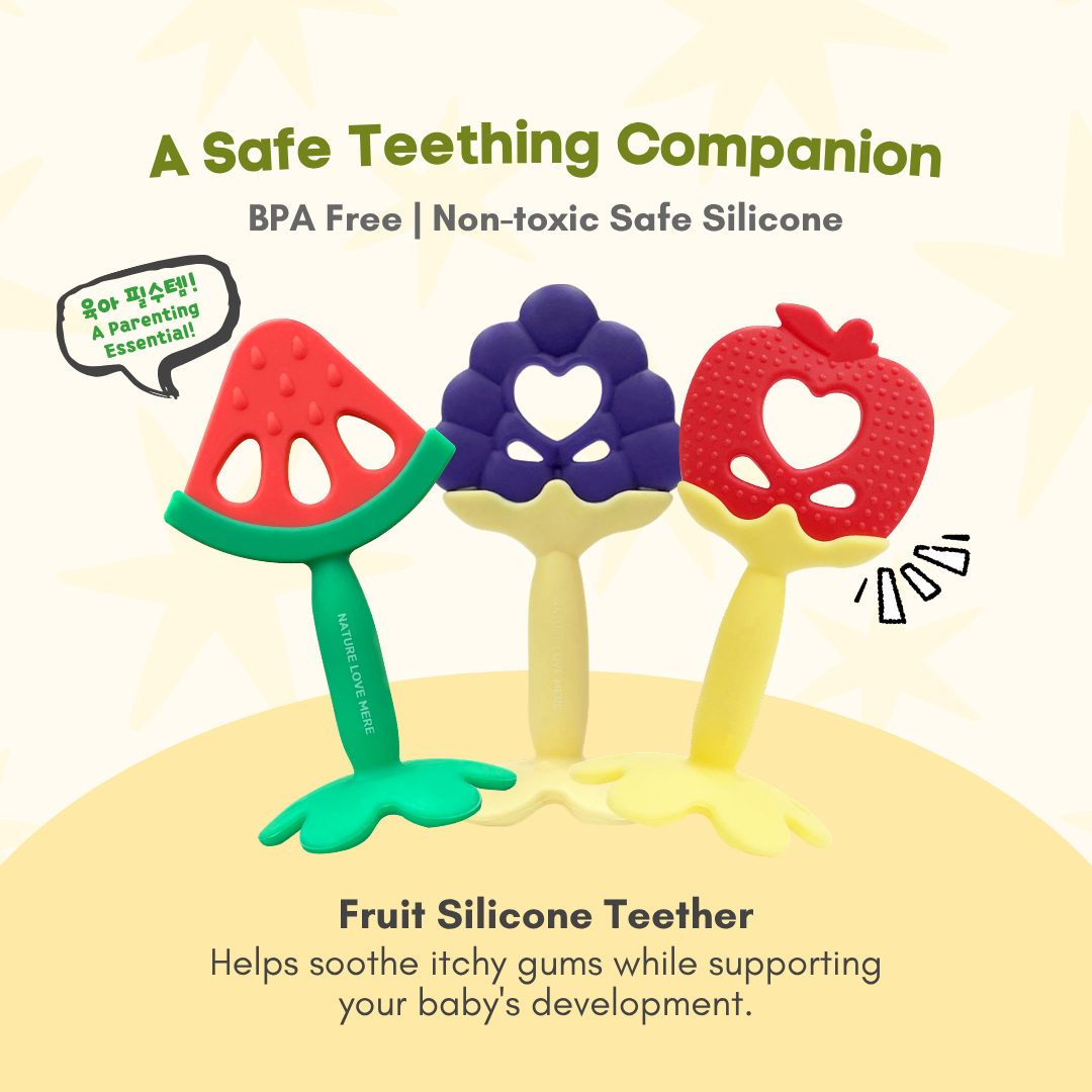 Baby Platinum Silicone Teether