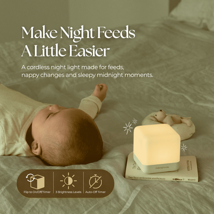 Portable Cordless & Rechargable Flip Timer Night Light