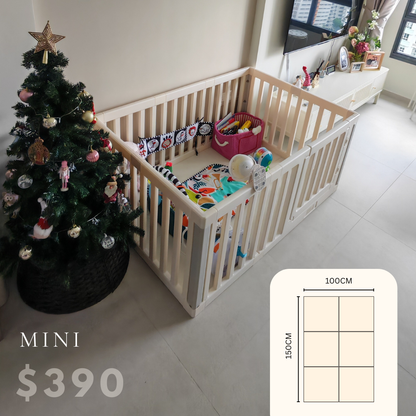 [Pre order delivery in End July]Modular Playpen by BomBom | Korea’s #1 Customisable Mat & Playfence for Kids