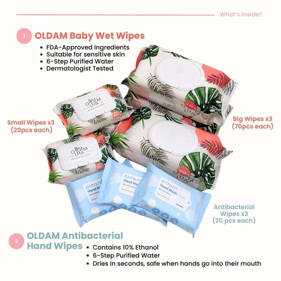 Baby Essentials Set Bundle | For New Parents