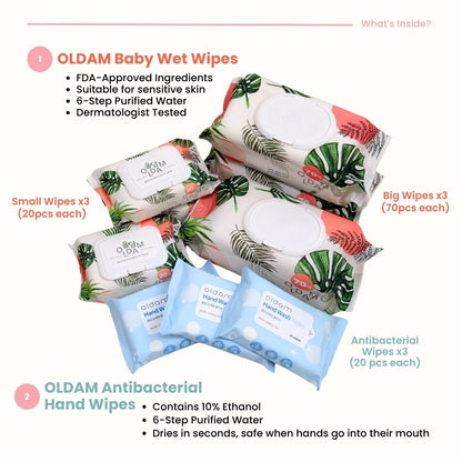 Baby Essentials Set Bundle | For New Parents