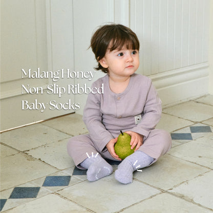 Non-slip Grip Soles Soft & Stretchy Baby Socks | For >3Y