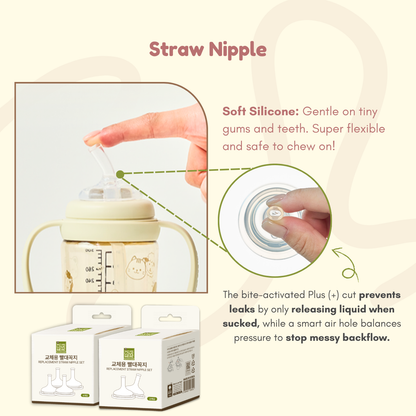 Straw Bottle Replacement Parts | For Both PPSU and Stainless Steel Bottle
