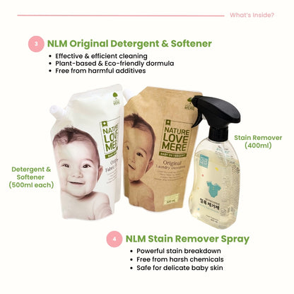Baby Essentials Set Bundle | For New Parents