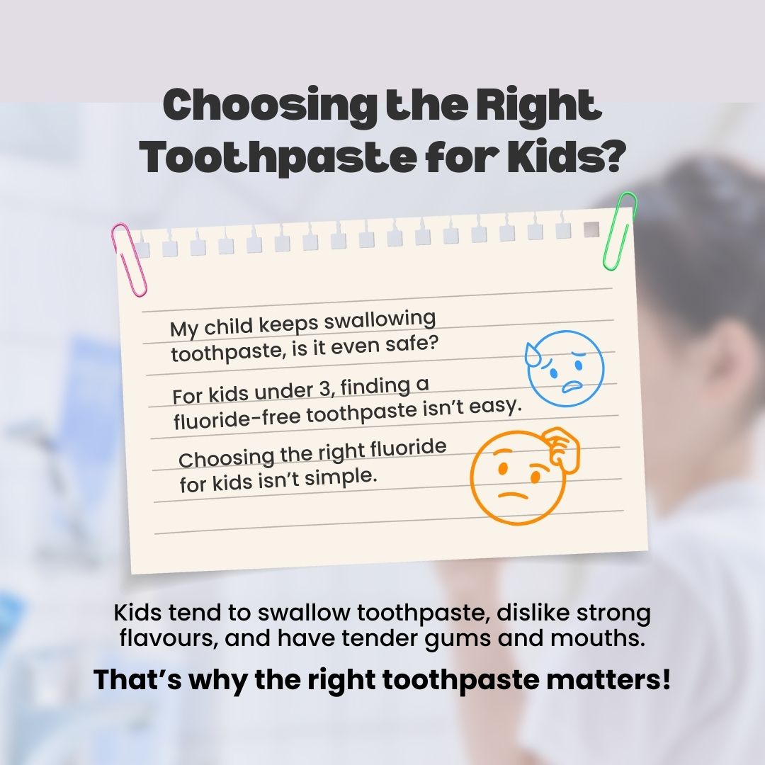 Pro HA Baby Toothpaste | Formulated for Baby