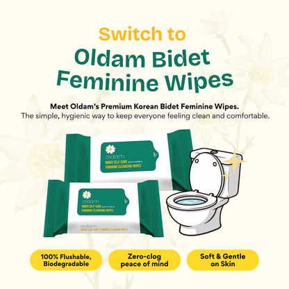 Feminine Bidet Wipes