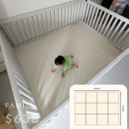 [Pre order delivery in End July]Modular Playpen by BomBom | Korea’s #1 Customisable Mat & Playfence for Kids