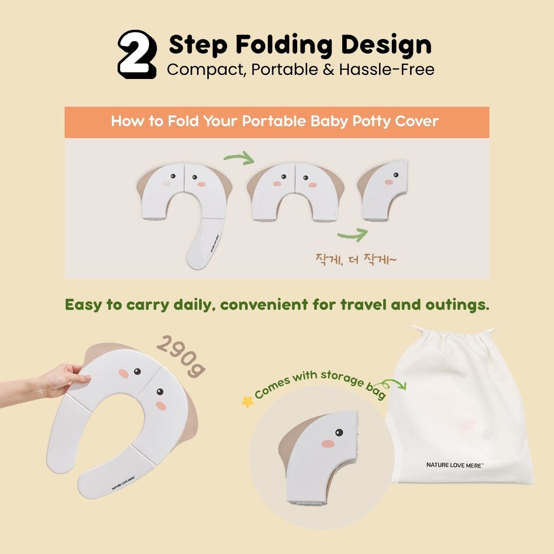 Nature Love Mere | Full Silicone Portable Potty Cover