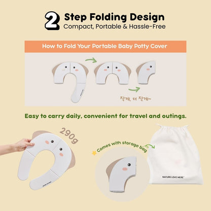 Nature Love Mere | Full Silicone Portable Potty Cover