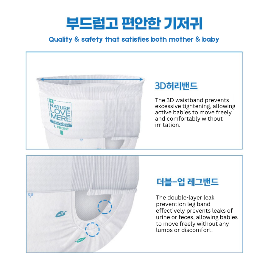 Super Slim Band Diaper for Newborn 26pcs | Double leakage protection | 3D waist band