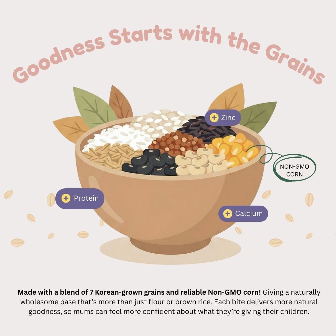 High Protein and Calcium Grain Bar for Growing Kids