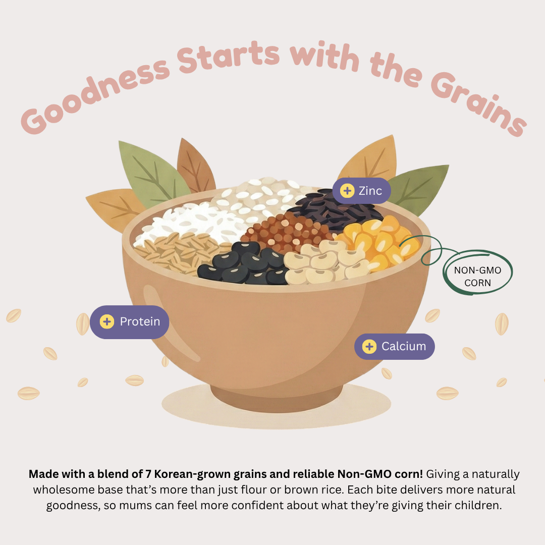 High Protein and Calcium Grain Bar for Growing Kids